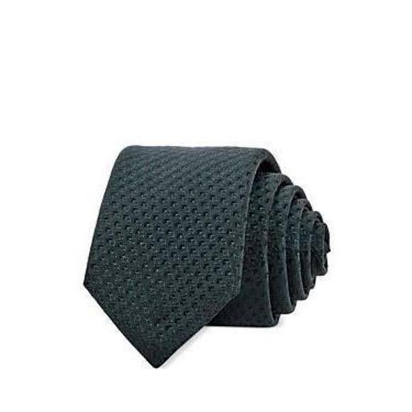 HUGO BOSS Other - Boss Micro Cube Silk Blend Skinny Tie New with Tags